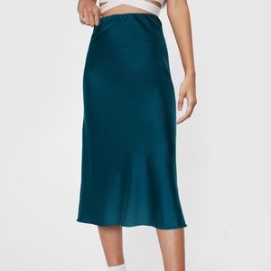 ASOS Teal Midi Skirt